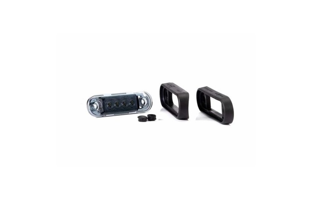 LED Dunkle Markierungsleuchte eingebaut Bernstein 12-24v 0.15m. Kabel