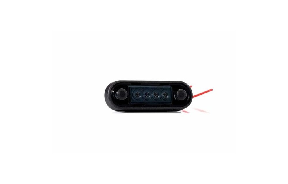 LED Dunkle Markierungsleuchte rot 12-24v 0,15m Kabel