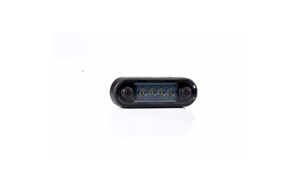LED Dunkle Markierungsleuchte weiß 12-24v 0,15m Kabel