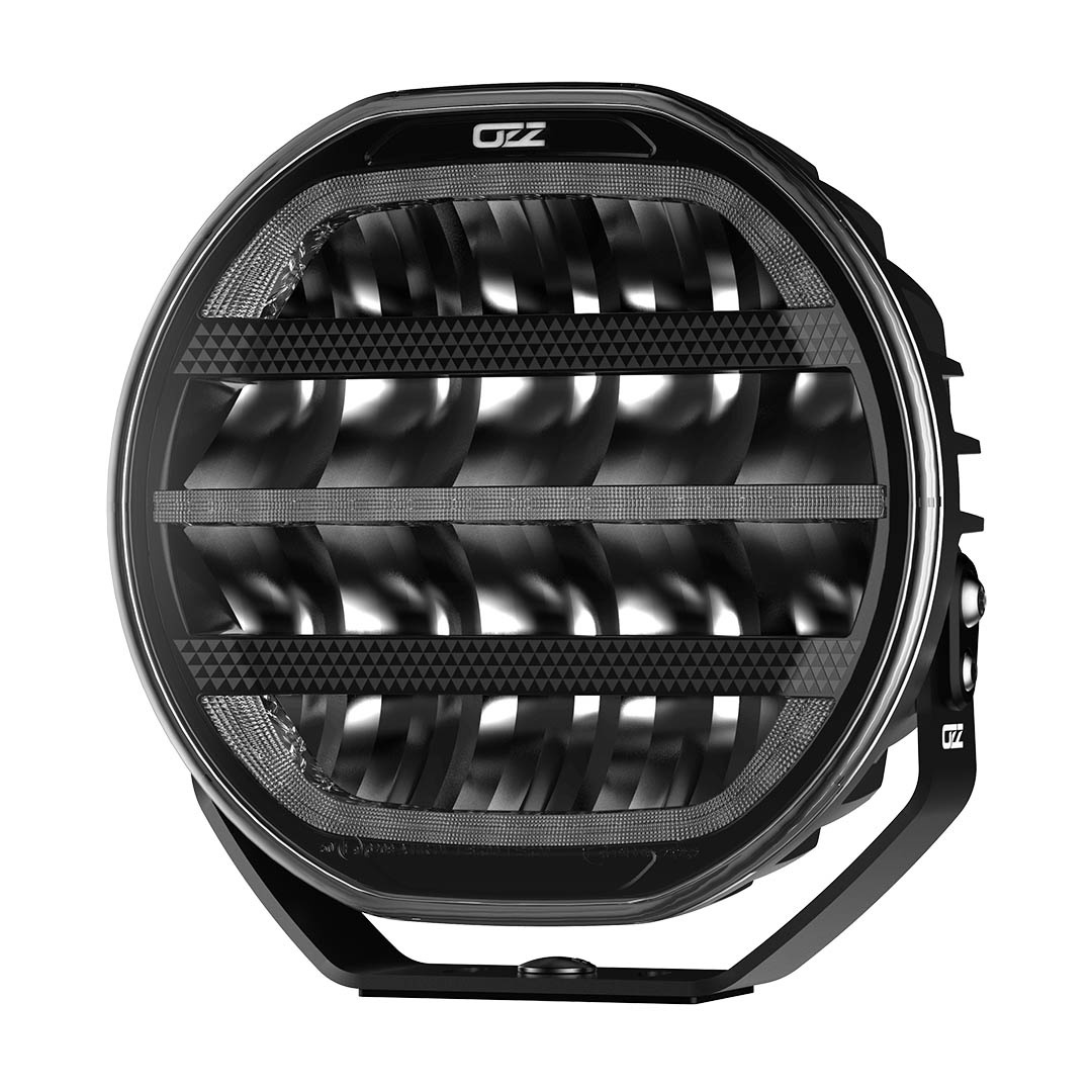 OZZ XR2 P9″ Black / Round / 10.600lm - Vehiclelightshop