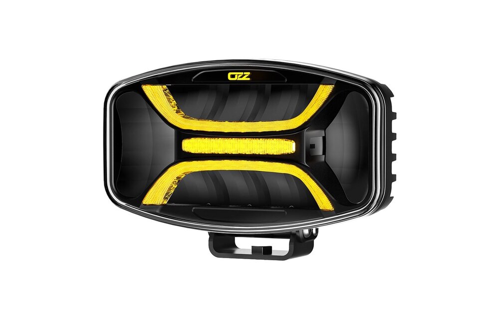 OZZ XO 1 P LED Hauptscheinwerfer Black / Oval / 8160lm