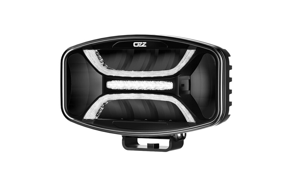 OZZ XO 1 P LED Hauptscheinwerfer Black / Oval / 8160lm