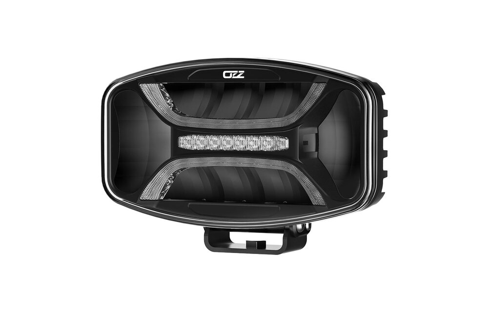 OZZ XO 1 P LED Hauptscheinwerfer Black / Oval / 8160lm