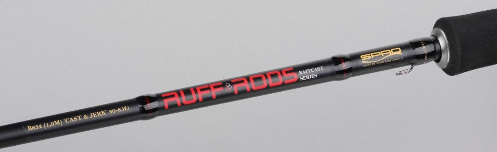 RUFF RODS VERTICAL & LIGHT JERK BAITCAST 180 CM 10 > 30 GRAM