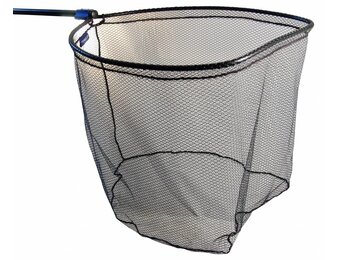 RUBBER COATED LANDINGNET + STEEL 180 CM