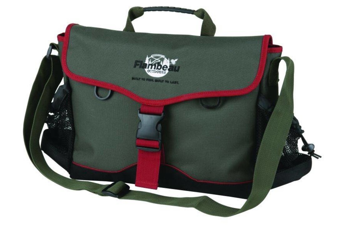 NYLON CREEL BAG GROEN