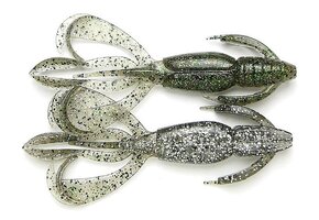 CRAZY FLAPPER 7 CM 2.8" SILVER FLASH CRAW