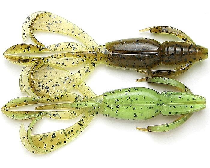 CRAZY FLAPPER 9 CM 3.6" GREEN PUMPKIN CHARTREUSE