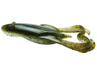 NOISY FLAPPER 8.5 CM GREEN PUMPKIN FROG