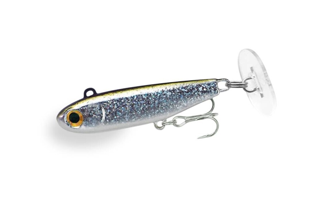 POWERTAIL 30MM SLOW 2.4 GRAM SILVER GLITTER