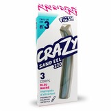 CRAZY SAND EEL 3 BODIES PEARL BLUE