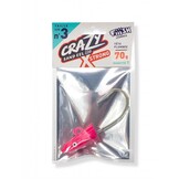 CRAZY SAND EEL 220 X-STRONG 60GR JIG HEAD FLUO PINK