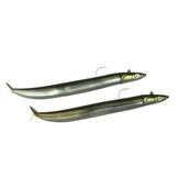 CRAZY SAND EEL 180 DOUBLE COMBO OFF SHORE 35 GR  KHAKI BODY + 35GR