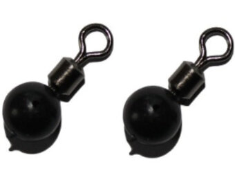 SWIVELBEAD ROND 8MM ROLLINGSWIVEL 70 LB P/10