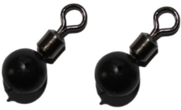 SWIVELBEAD ROND 8MM ROLLINGSWIVEL 70 LB P/10