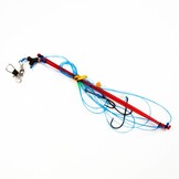 PLATVIS ONDERLIJN 2 X 15 CM KUNSTSTOF AFHOUDER + SWIVELTEE #1