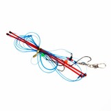 PLATVIS ONDERLIJN 2 X 15 CM KUNSTSTOF AFHOUDER + SWIVELBEAD #1