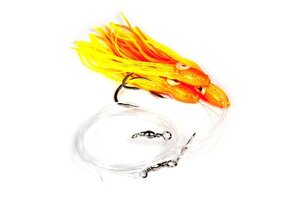 OCTOPUS LINE 12 CM YELLOW/RED #5/0 P/3