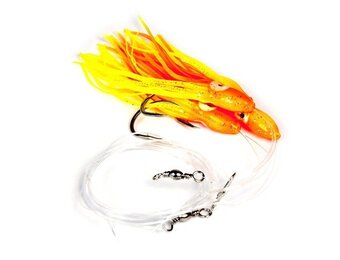 OCTOPUS LINE 12 CM YELLOW/RED #5/0 P/3