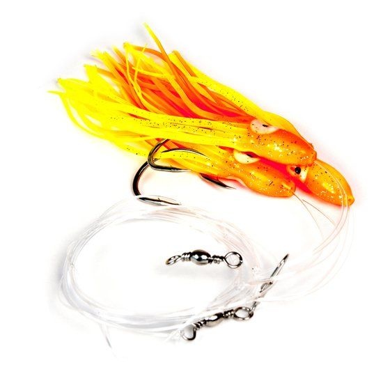 OCTOPUS LINE 12 CM YELLOW/RED #5/0 P/3