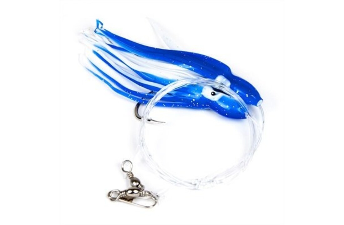 OCTOPUS LINE 12 CM BLUE/WHITE #5/0 P/3