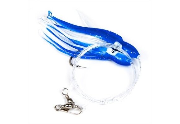 OCTOPUS LINE 12 CM BLUE/WHITE #5/0 P/3