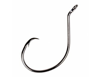 NIGHTHAWK CIRCLE HOOK BLACK #1/0 P/10