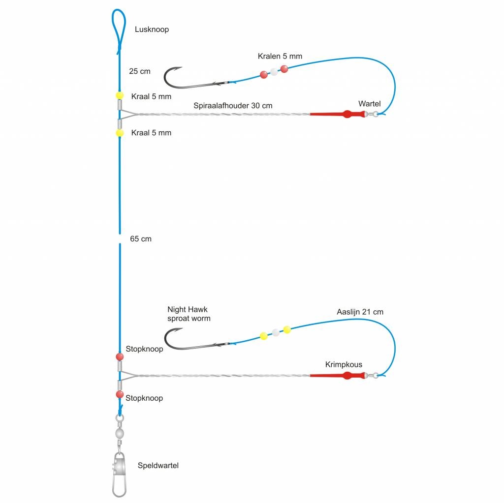 GUL ONDERLIJN 2 X 30 CM SKELTERBOOM AFHOUDER #1/0