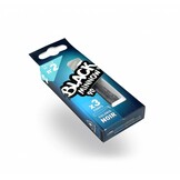 BLACK MINNOW 70 4 LURES BODIES BLACK