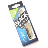 BLACK MINNOW 70 COMBO SHORE 3 GRAM KAKI + LURE BODY KAKI