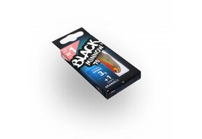 BLACK MINNOW 70 COMBO SHORE 3 GRAM ORANGE/YELLOW + LURE BODY ORANGE/YELLOW