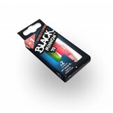 BLACK MINNOW DOUBLE COMBO OFF SHORE GREEN/ORANGE FLUO/PINK