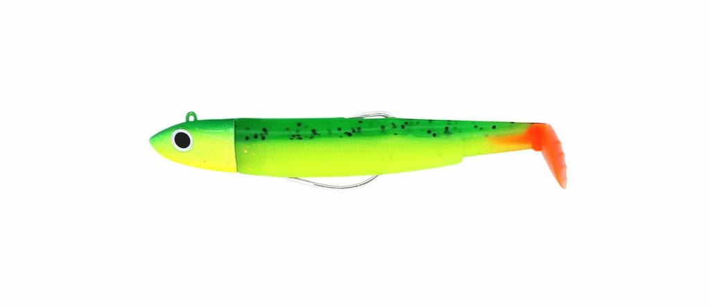 BLACK MINNOW DOUBLE COMBO OFF SHORE GREEN/ORANGE FLUO/PINK