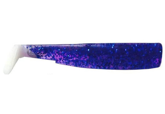 BLACK MINNOW 120 3 LURES BODIES ELECTRIC BLUE