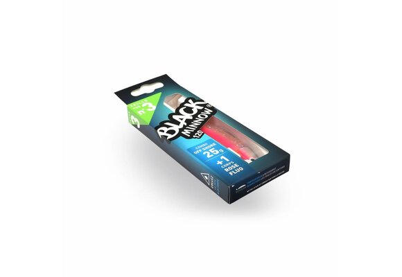 BLACK MINNOW 120 COMBO OFF SHORE 25 GRAM FLUO PINK + LURE BODY FLUO PINK