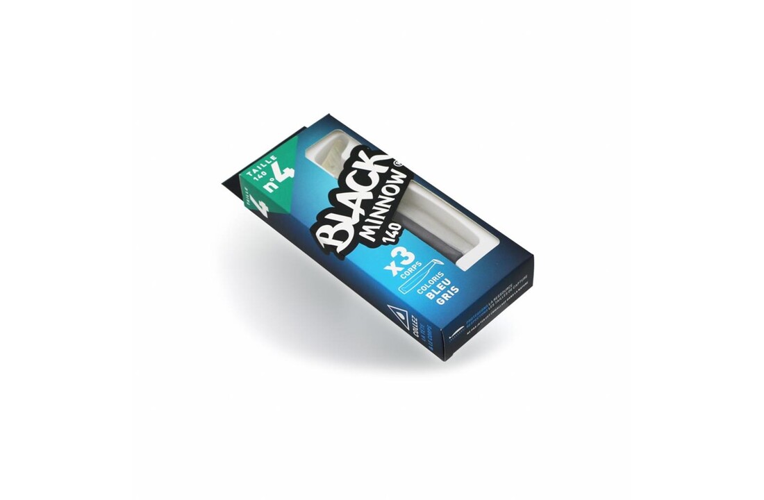 BLACK MINNOW LURES BODIES DARK BLUE