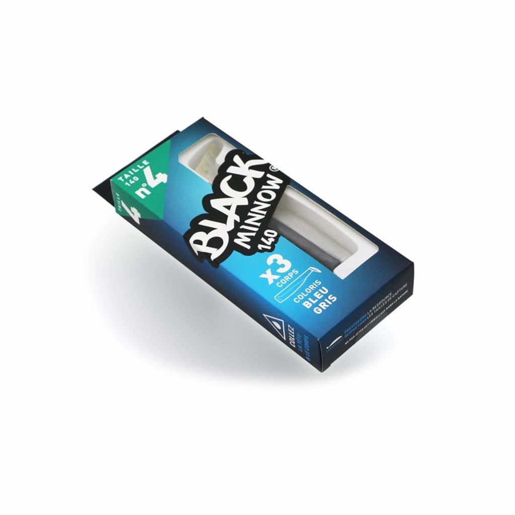 BLACK MINNOW LURES BODIES DARK BLUE