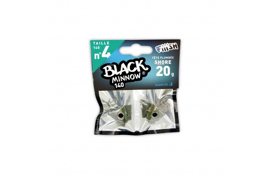 BLACK MINNOW 70 JIGHEAD KAKI SHORE 3 GRAM P/2