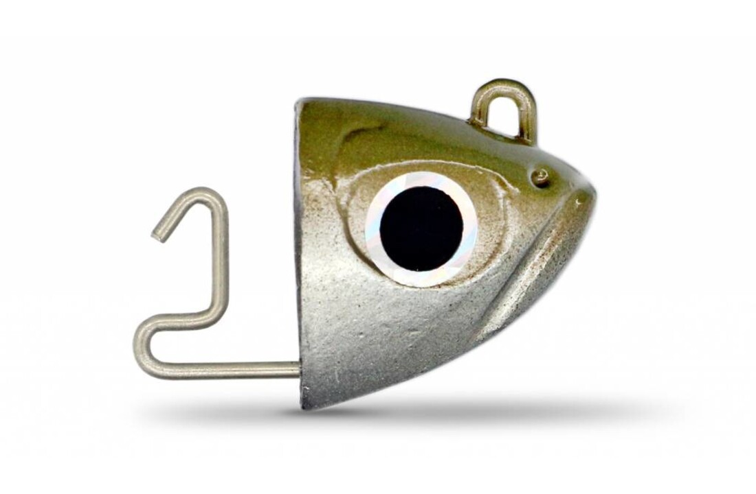 BLACK MINNOW 70 JIGHEAD KAKI SHORE 3 GRAM P/2