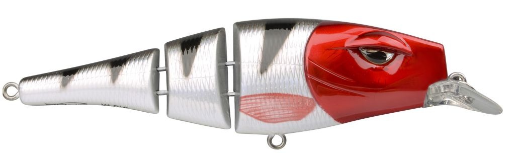 PIKEFIGHTER TRIPLEJOINTED LL JUNIOR 11 CM SILVER REDHEAD 25 GRAM