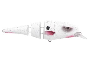 PIKEFIGHTER TRIPLEJOINTED SL JUNIOR 11 CM ALBINO GHOST 22 GRAM