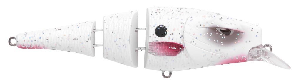 PIKEFIGHTER TRIPLEJOINTED SL JUNIOR 11 CM ALBINO GHOST 22 GRAM