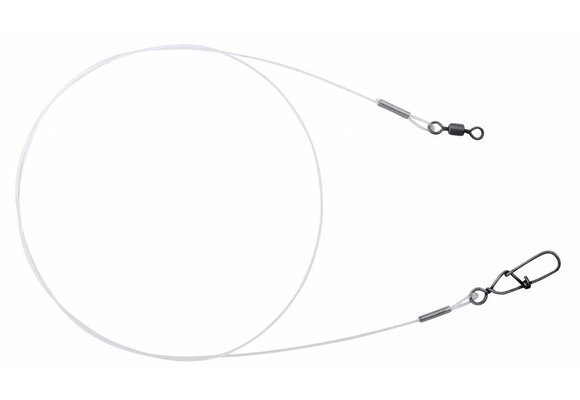 MATT BLACK LEADER FLUORO 25 CM 0.45MM 15KG P/2