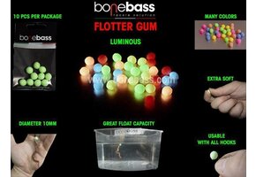 FLOTTER GUM GREEN 8MM P/10