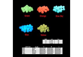 BALL SHAPE ATTRACTOR GREEN 8MM