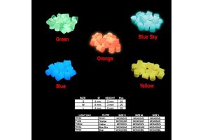 GLOW STICK MINI GROEN 4 X 5MM P/20