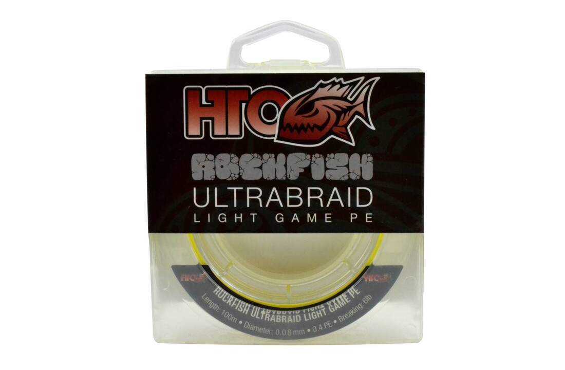 ROCKFISH ULTRABRAID YELLOW 0.08MM 6 LB 100MT