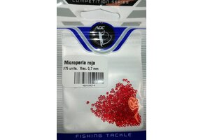 MICROPERLA ROJA 0.70MM P/375