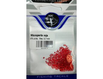 MICROPERLA ROJA 0.70MM P/375