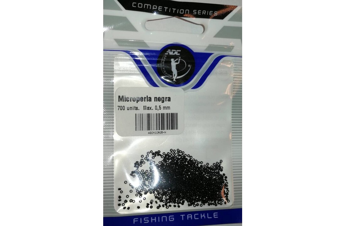 MICROPERLA NEGRA 0.50MM P/700